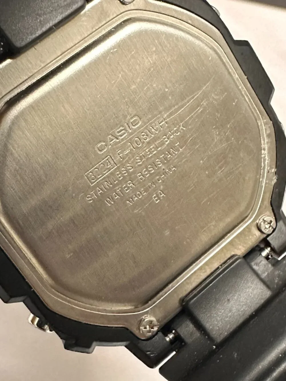 Casio digital watch